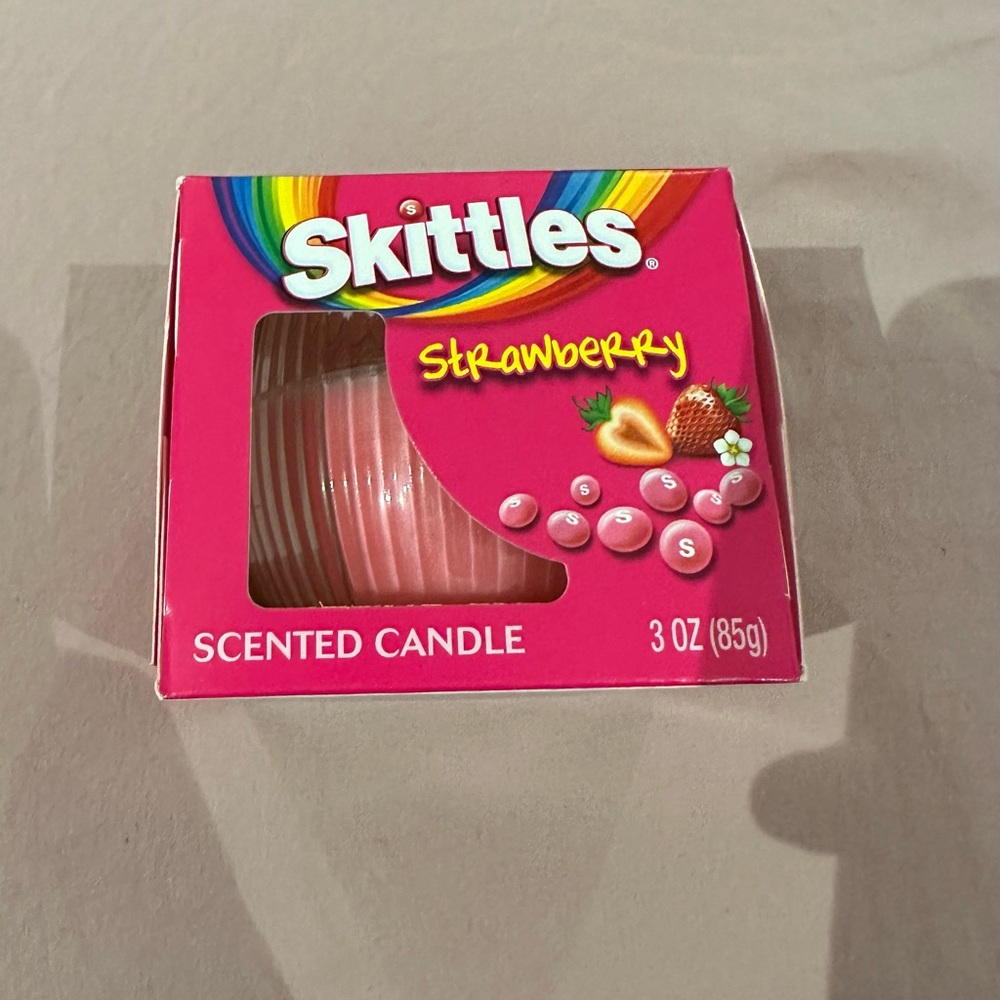 Skittles Scented Candle